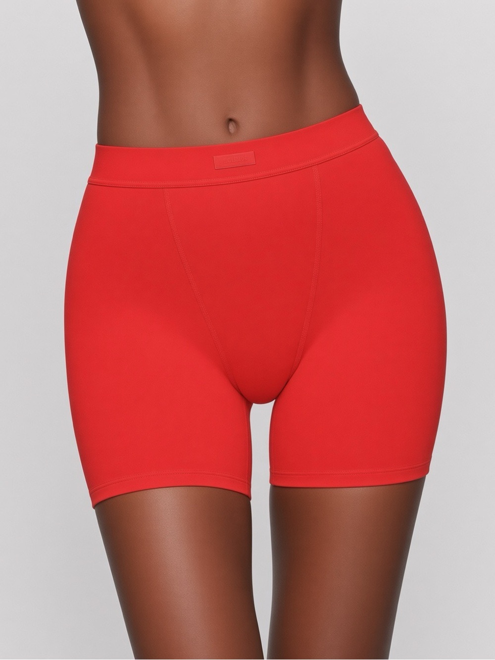 ✨ 💄 SKIMS Cotton Rib Boxer Shorts| M | Ruby 💄 ✨